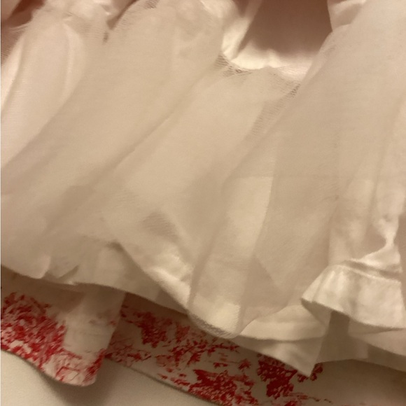 Janie and Jack Red Toile Print Dress - Picture 12 of 16